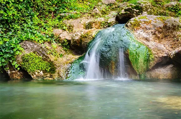 Spring: Hot Springs National Park, Arkansas